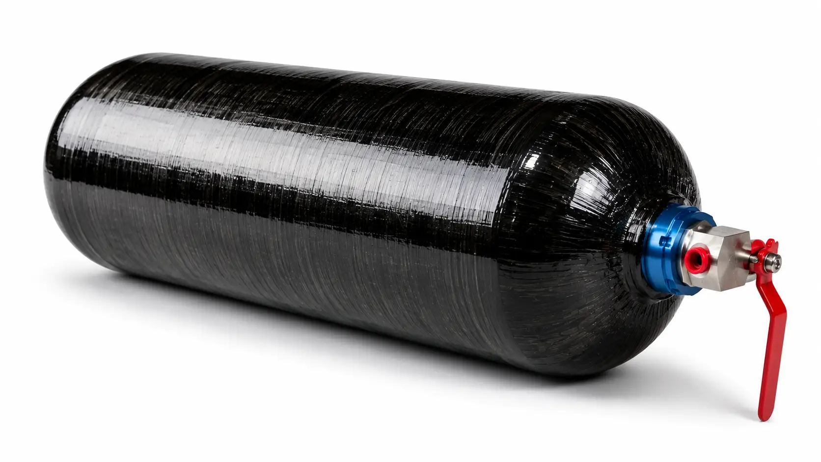 Steelhead Reliance Series composite pressure vessel engineered for high-pressure gas storage and demanding commercial applications.