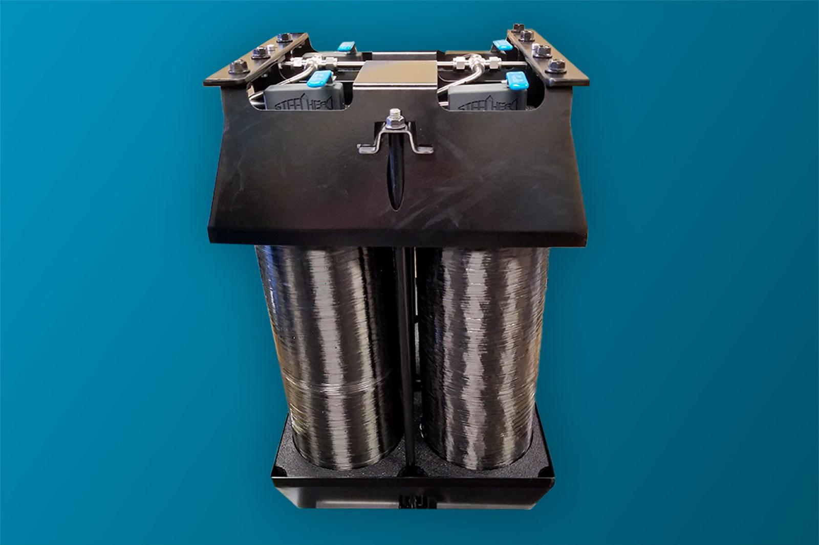 Lightweight Composite Bundle for Drone Refueling and Portable Field Gas Storage. This compact, high-pressure gas bundle is ideal for drone refueling operations and mobile energy needs. Designed for easy transport, it supports safe, efficient gas delivery in remote or off-grid locations.