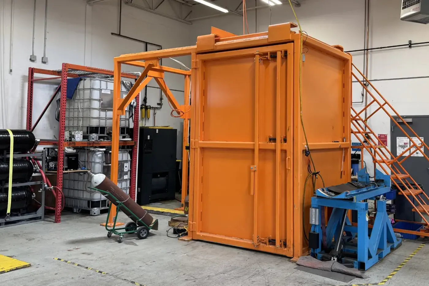 Pressure Vessel Recertification Services Area