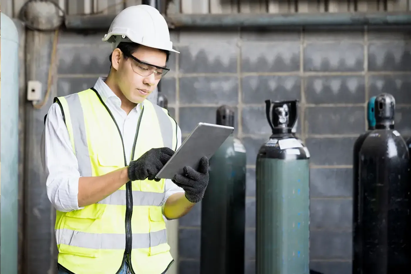 Photo of industrial facility